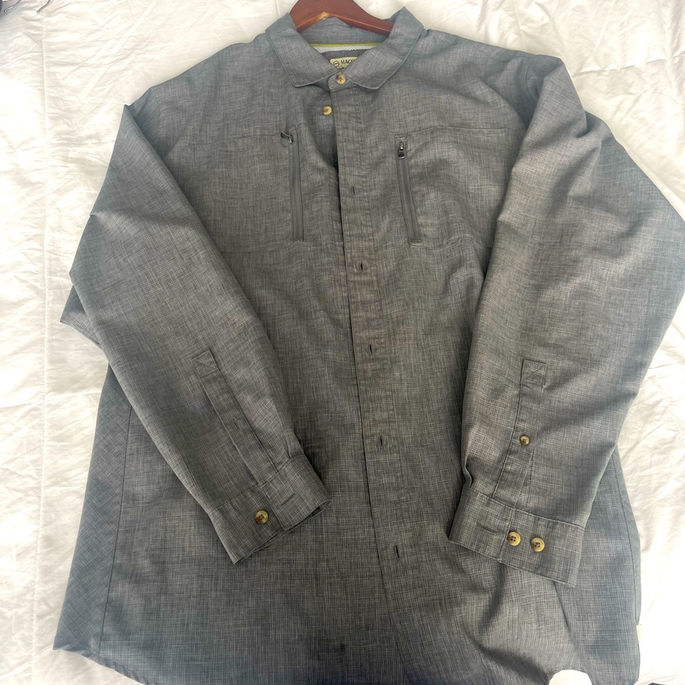 Gray Button Down - image 1
